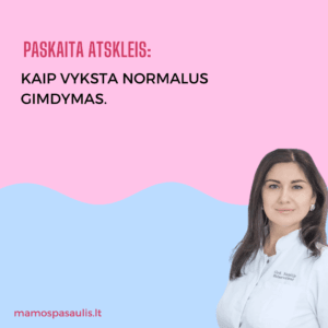 Alternative view of Gimdymo akimirka: žinios , kurios suteikia ramybę