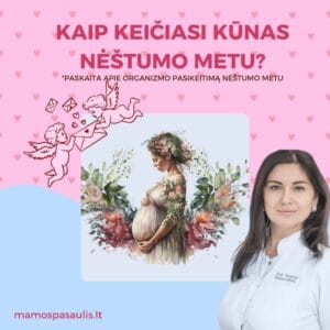 Kaip keičiasi kūnas nėštumo metu?